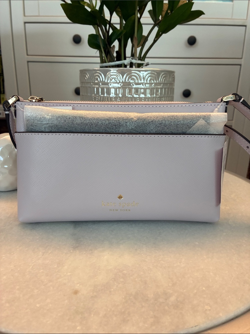 ♠️Kate Spade Sadie Crossbody Set in Lilac Moon K7402